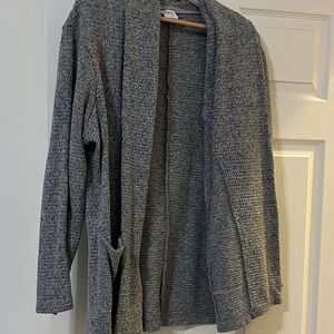 Zara Gray Men's Cardigan Sweater
